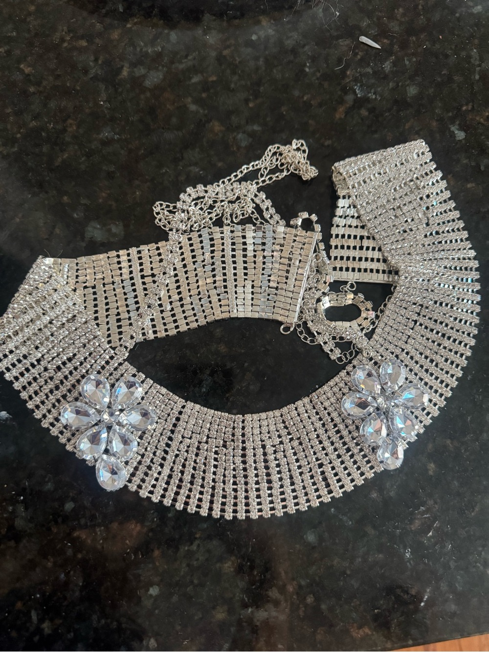 Akira Diamond Rhinestone Body Chain - Picture 4 of 7